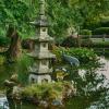 Pond and Stone Pagoda